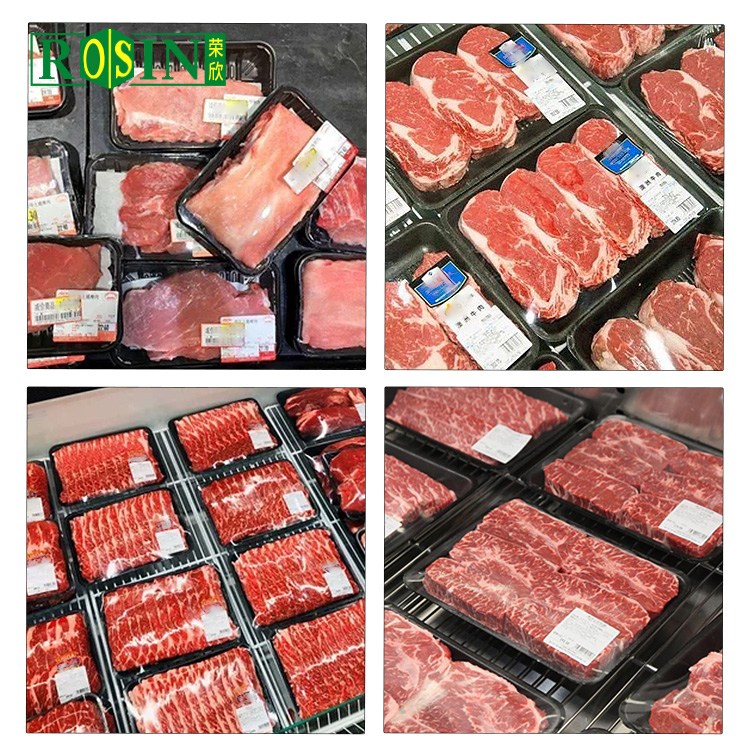 plateau de viande pour supermarché