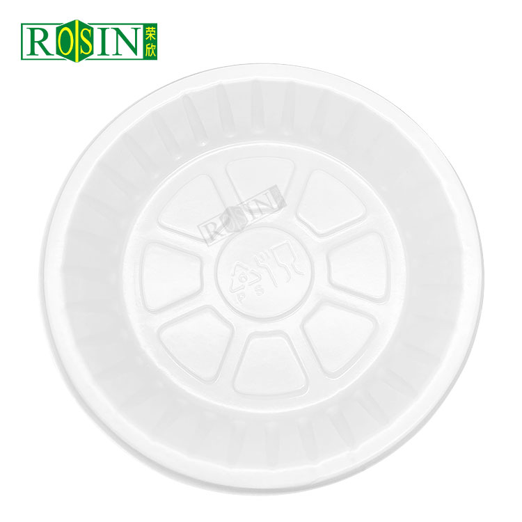 Assiettes rondes jetables Corn Strach