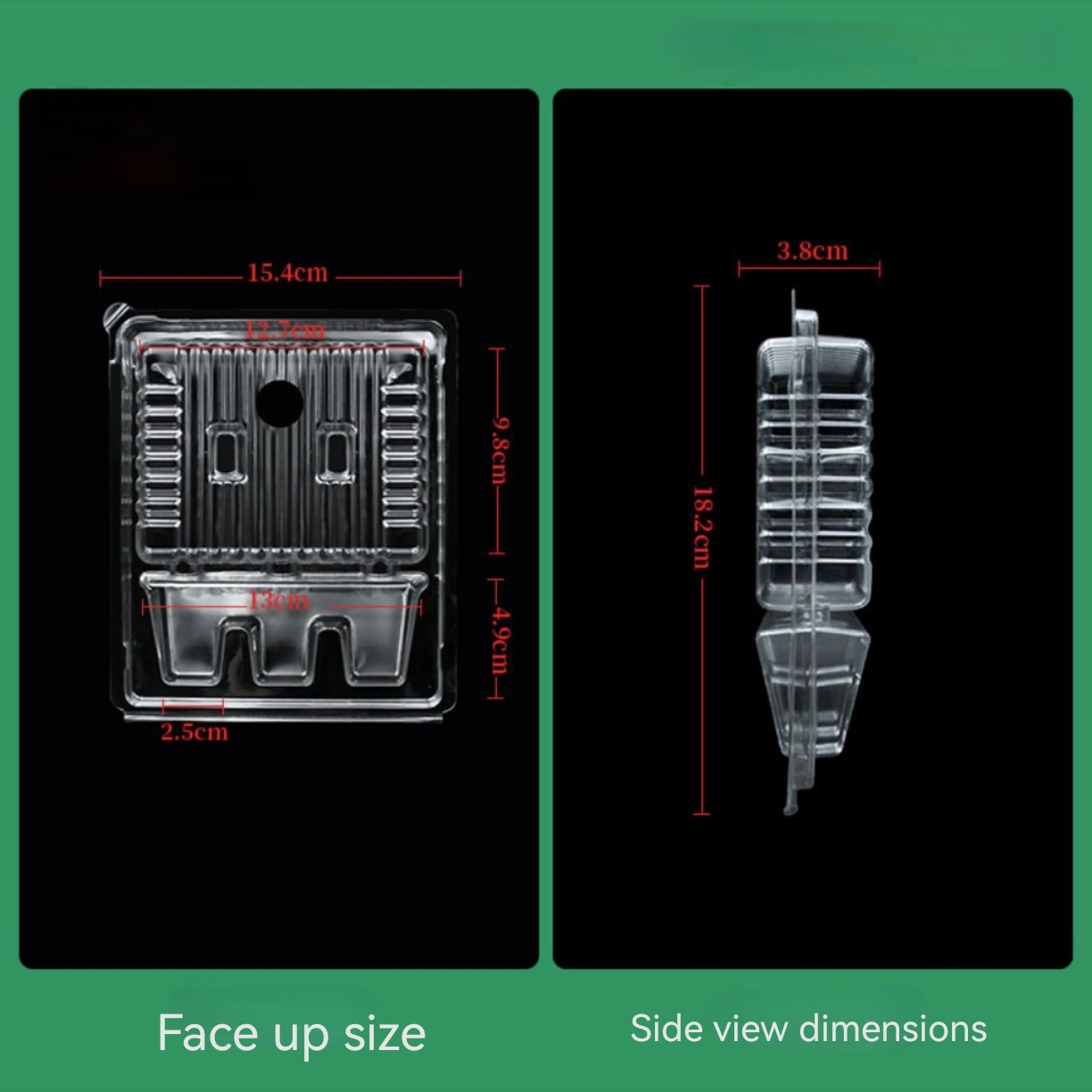clamshell cavity packaging for plant