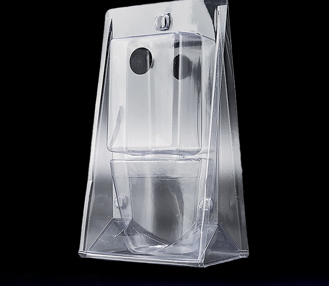 vacuum formed clear clamshell packaging for plants