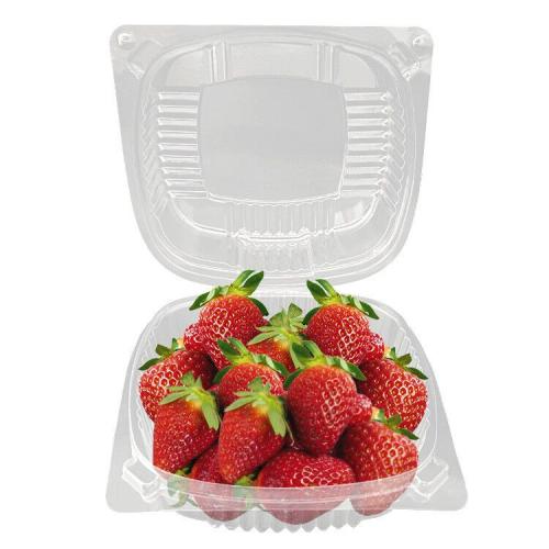 Récipient d'emballage de fruits transparents en plastique jetable PET
