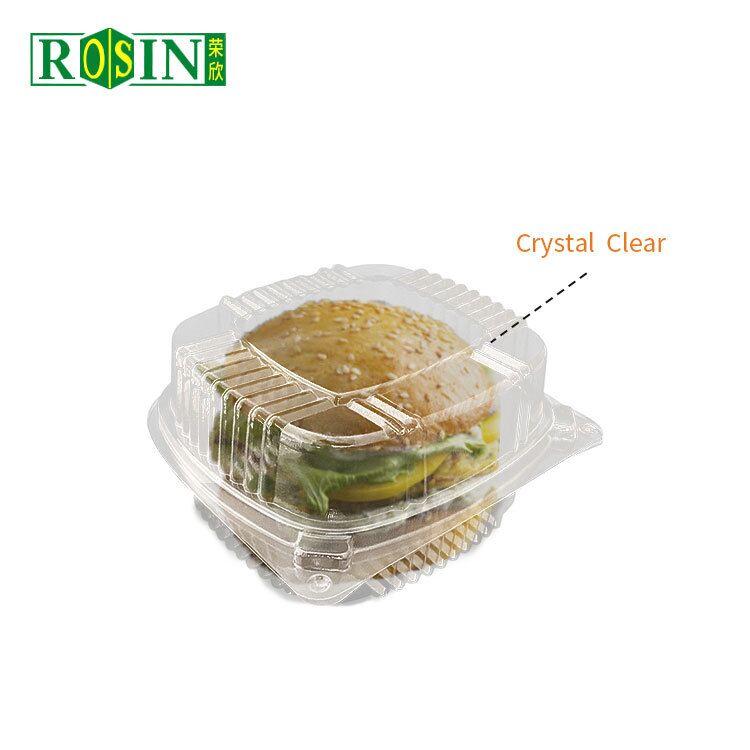 Square Plastic Cake Box
