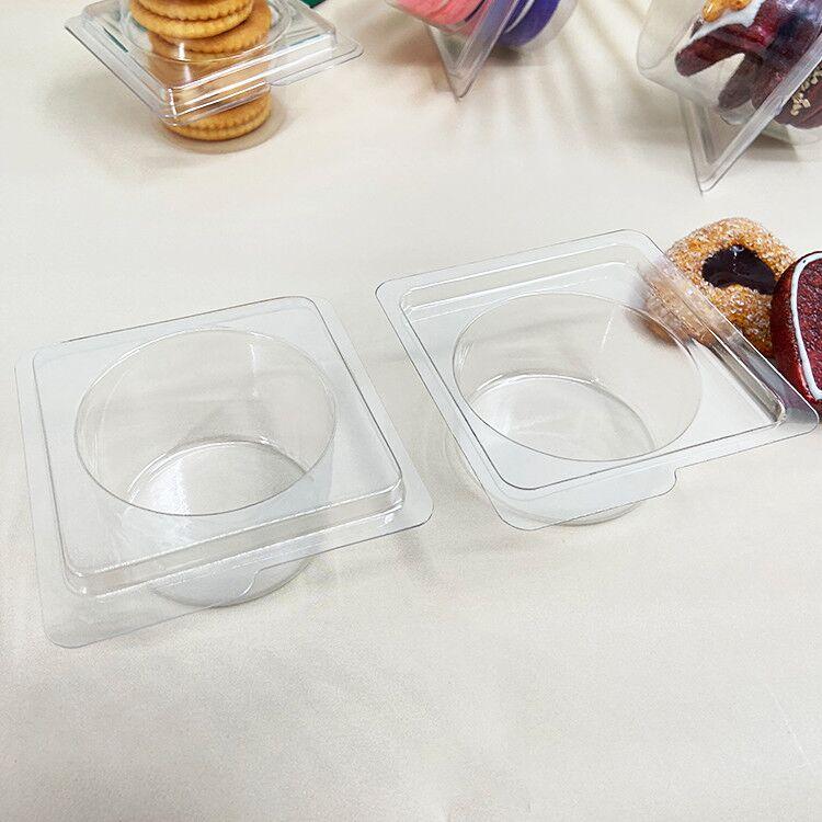 Single Cavity Clear Cupcake Boxes
