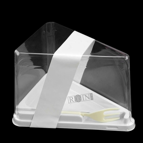 Gobelets à dessert carrés en plastique transparent de 8/12/16/20 oz avec couvercles
