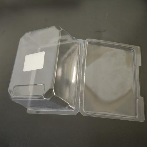 2025 Coque en plastique à clapet pour emballage à chaud, roue de protection de qualité supérieure, emballage blister de transport