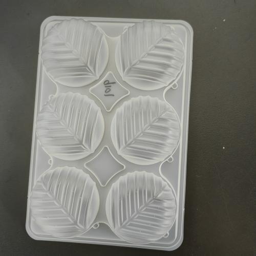 Plateau à gâteaux en plastique blister rond personnalisé en PP à 6 cavités pour beignets mochi sucrés