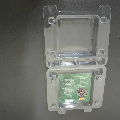 Emballage personnalisé jetable en plastique PET à coque articulée