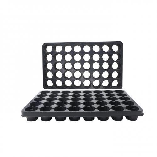 Support hydroponique pour plantes à 40 trous, support de culture avec panier de plantation circulaire en PS noir pour serre